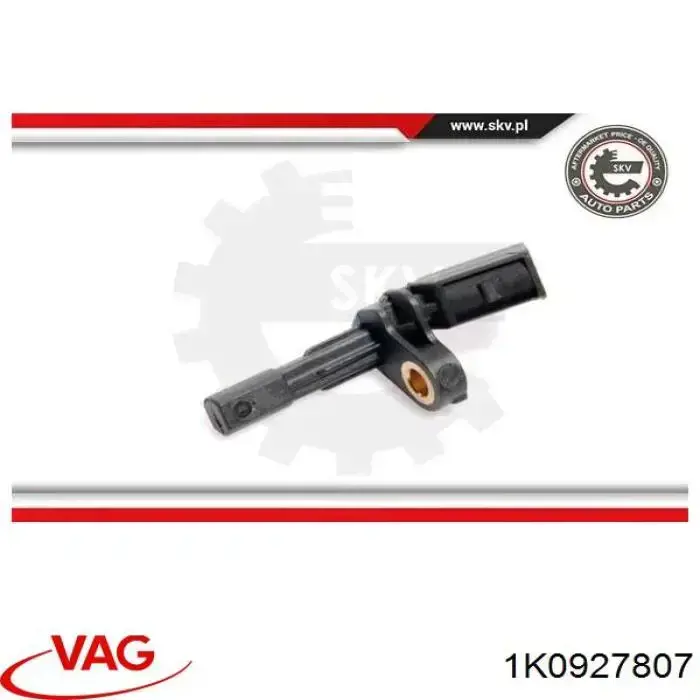 Датчик АБС (ABS) задній, лівий 1K0927807 VAG