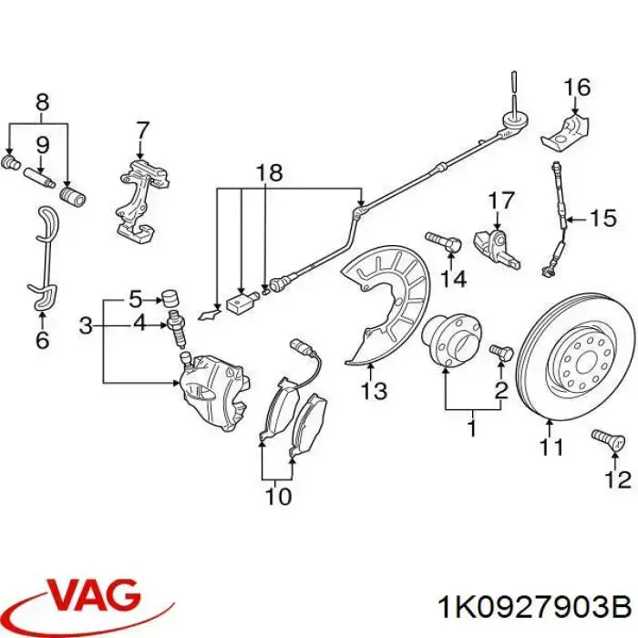 Купити 72573 AIC Сенсор АБС