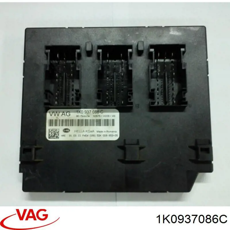 Модуль управління (ЕБУ) бортової мережі VAG 1K0937086C ціна, від 30.41 USD