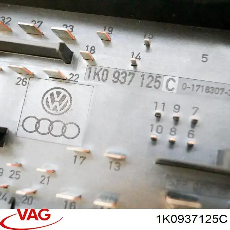 1K0937125C VAG Реле запобіжників