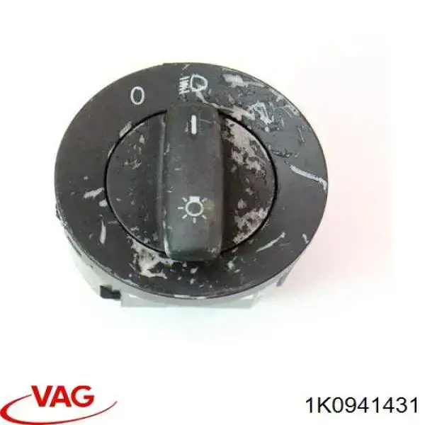 Перемикач світла фар, на "торпедо" VAG 1K0941431
