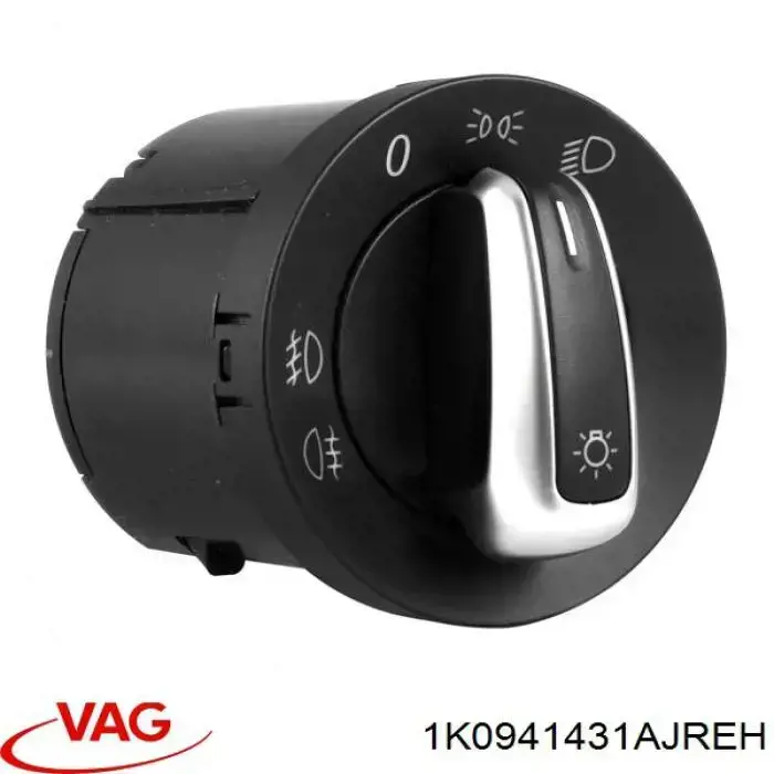 Купити 1K0941431AJREH VAG Перемикач світла фар, на "торпеді"