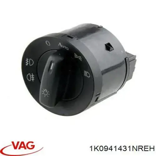 Купити 1K0941431NREH VAG Перемикач світла фар, на "торпеді"