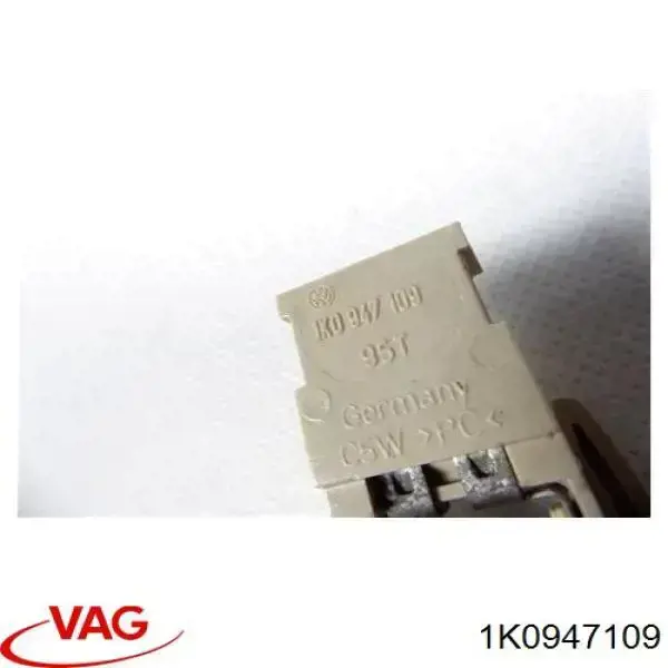 1K0947109 VAG Лампочка освітлення салону