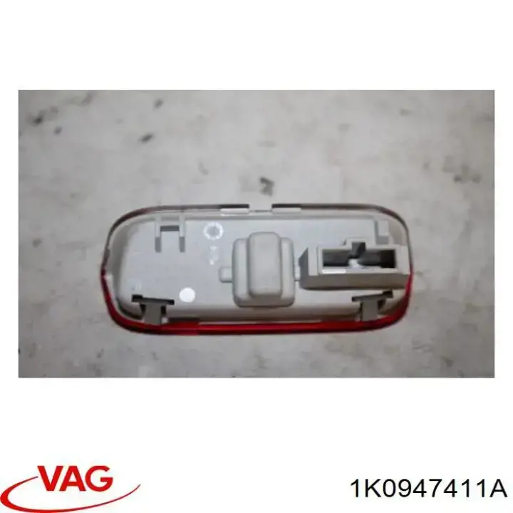 Лампа підсвічування в двері, передньої правої VAG 1K0947411B