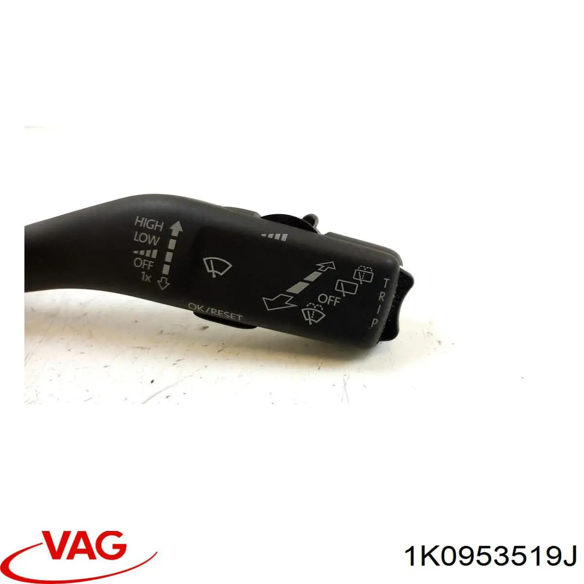 Купити 1K0953519J VAG Перемикач підрульовий, правий