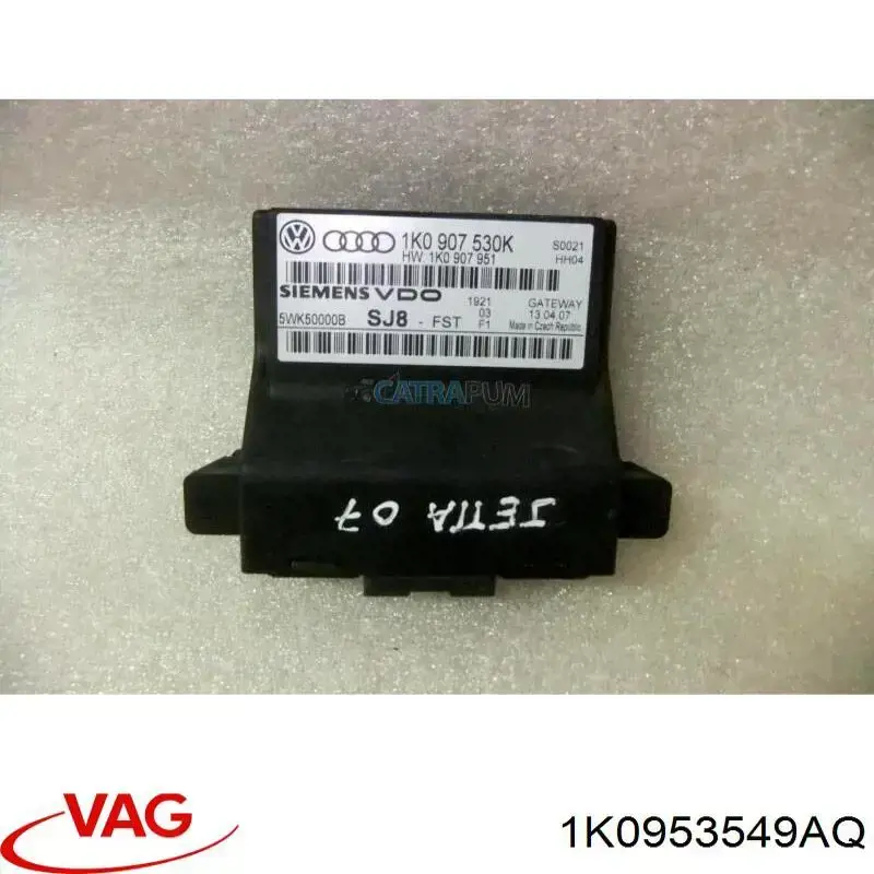 Блок керування круїз-контролем 1K0953549AQ VAG