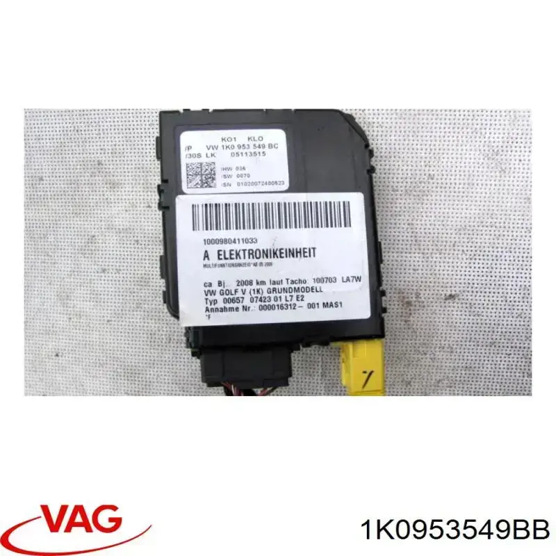Купити 1K0953549BB VAG 