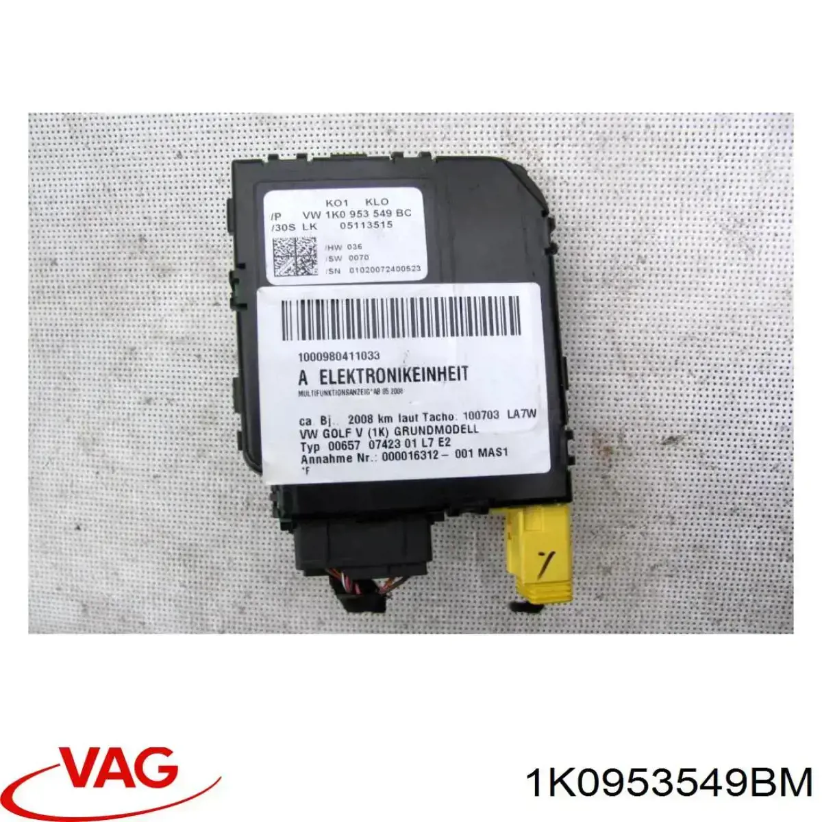  VAG 1K0953549BM ціна, від 13.84 USD