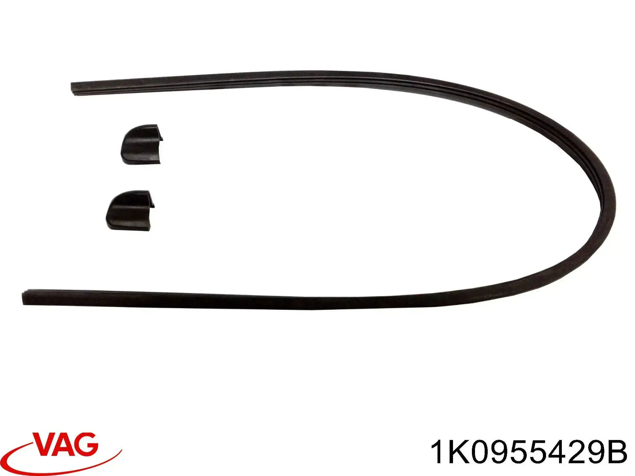 1K0955429B VAG Гумка склоочисника водійська