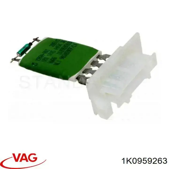 1K0959263 VAG резистор (опір пічки, обігрівача салону)