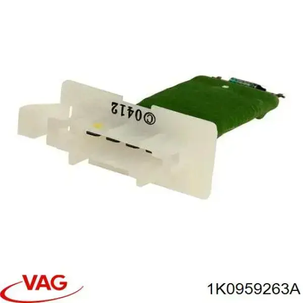 1K0959263A VAG резистор (опір пічки, обігрівача салону)