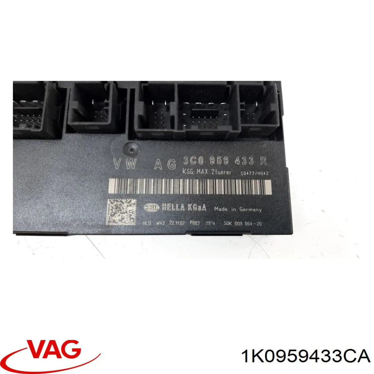 1K0959433CA VAG Блок комфорту