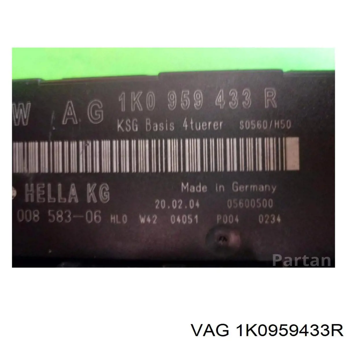Блок керування центральним замком VAG 1K0959433BJ ціна, від 20.27 USD
