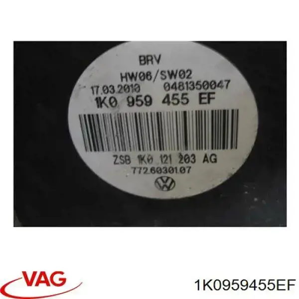Вентилятор системи охолодження лівий VAG 1K0959455EF ціна, від 64.90 USD