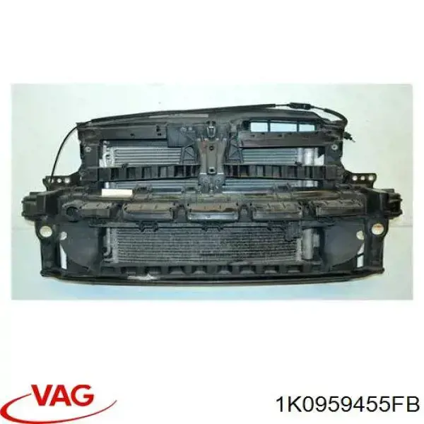 Купити 1K0959455FD VAG Електровентилятор охолодження в зборі (двигун + крильчатка), лівий