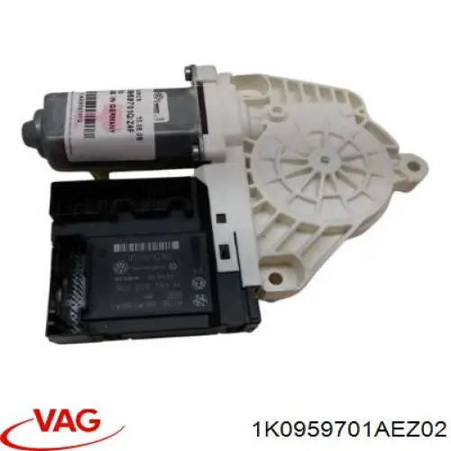 Купити 1K0959701AEZ02 VAG Двигун склопідіймача двері передньої