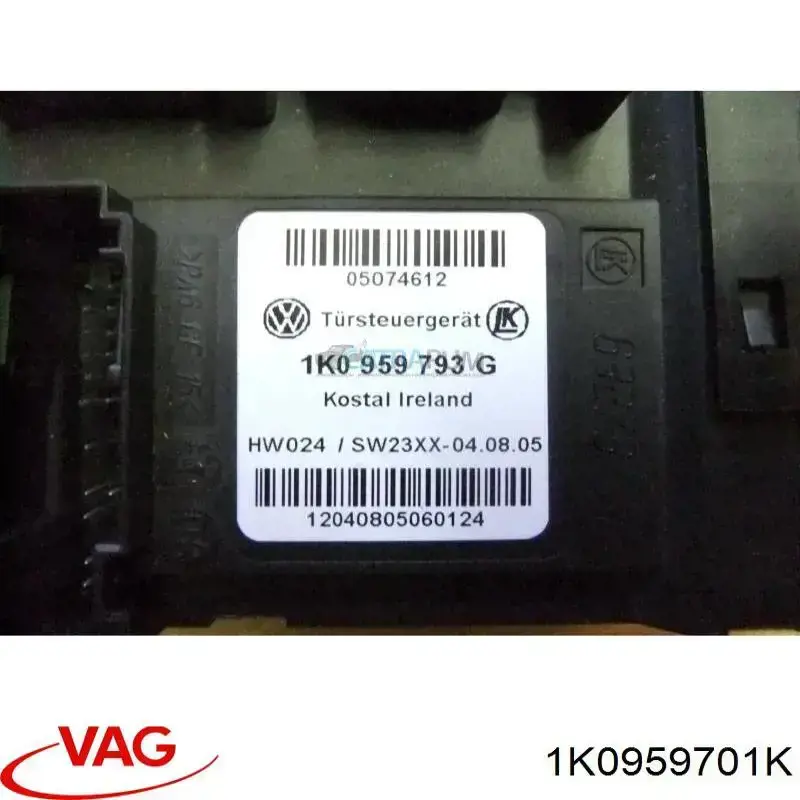 1K0959701K VAG Мотор склопідйомника водійських дверей