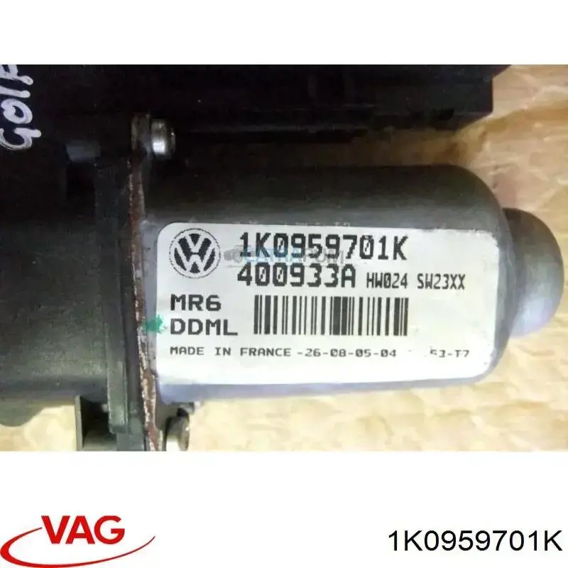 Мотор склопідйомника дверей передніх, лівих VAG 1K0959701K ціна, від 12.42 USD