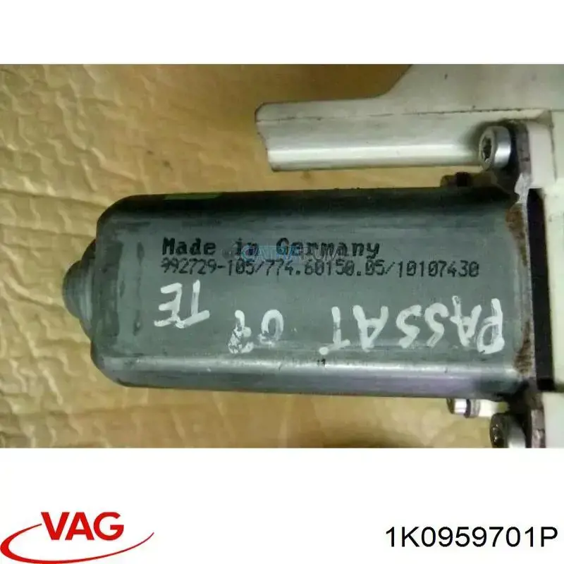 Мотор склопідйомника дверей передніх, лівих VAG 1K0959701L030 ціна, від 12.65 USD