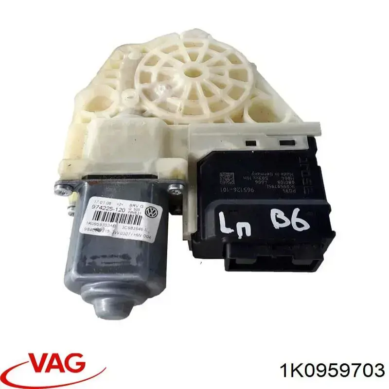 Купити 1K0959703 VAG Двигун склопідіймача двері передньої, лівої