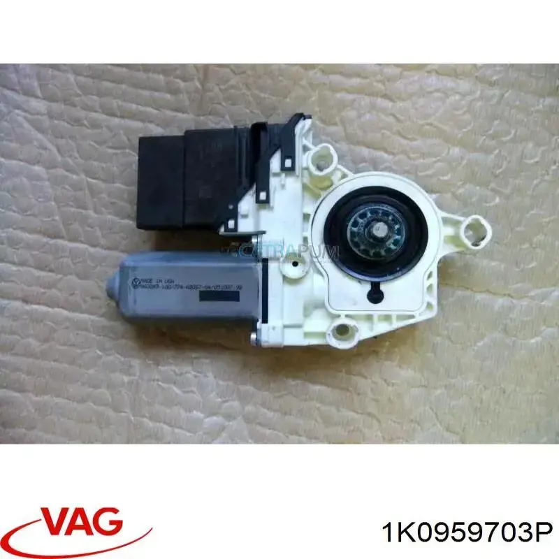 Купити 1K0959703P VAG Двигун стеклопод'емника двері задньої, лівої