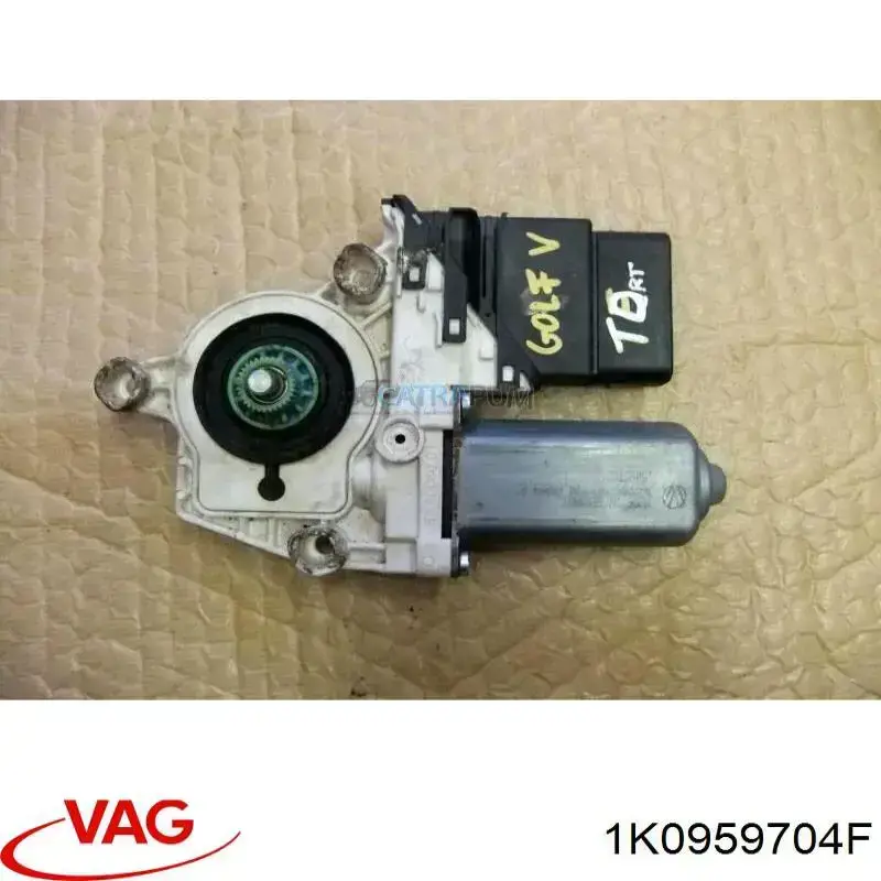 Купити 1K0959704F VAG Двигун стеклопод'емника двері задньої, правої