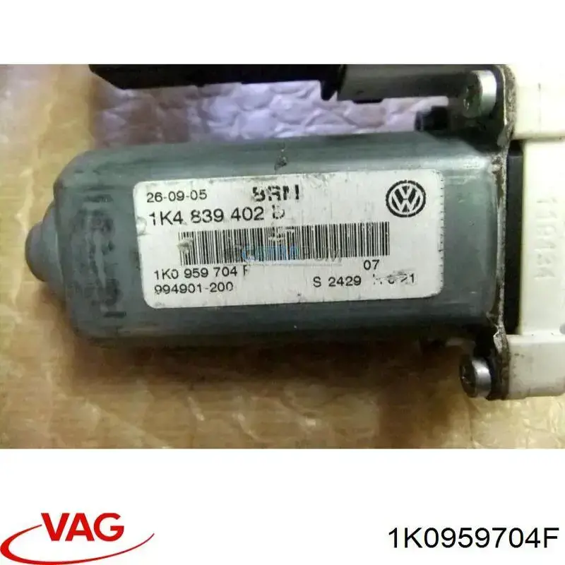 Купити 1K0959704FL03 VAG Двигун стеклопод'емника двері задньої, правої