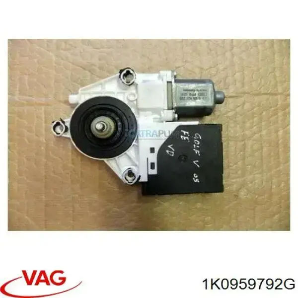 Купити 1K0959792G VAG Двигун склопідіймача двері передньої, правої