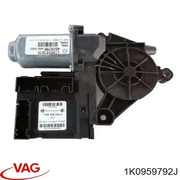 1K0959792J VAG Мотор склопідйомника дверей передніх, правих