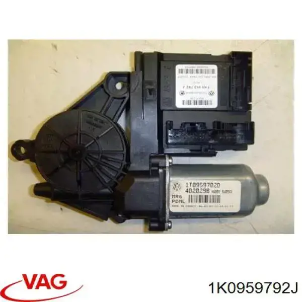 Двигун склопідіймача двері передньої, правої VAG 1K0959792J ціна, від 18.34 USD