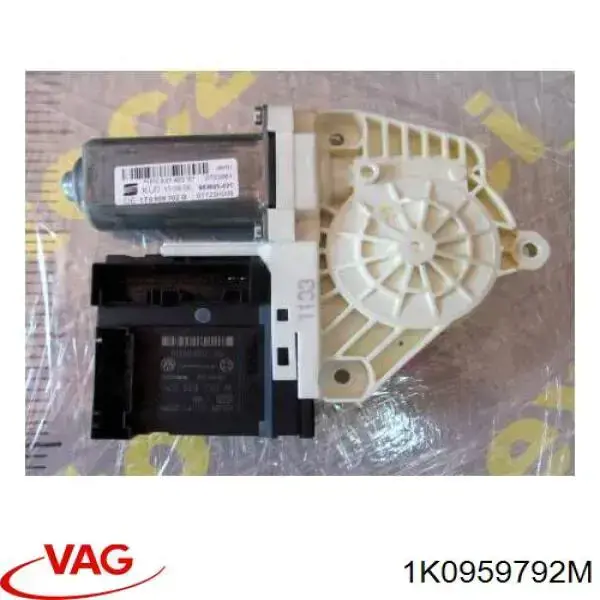 1K0959792M VAG Мотор склопідйомника дверей передніх, правих