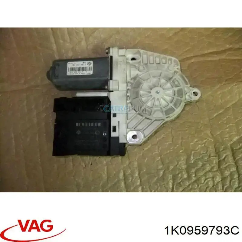 Мотор склопідйомника дверей передніх, лівих VAG 1K0959793C ціна, від 13.68 USD