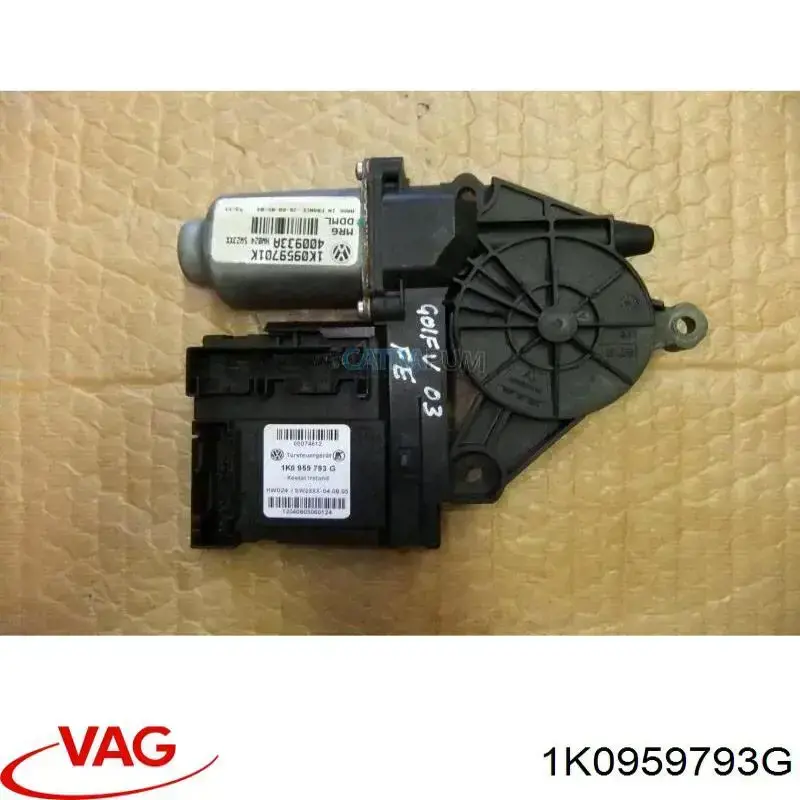 1K0959793G VAG Мотор склопідйомника водійських дверей