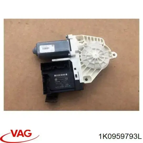 Купити 1K0959793L VAG Двигун склопідіймача двері передньої, лівої