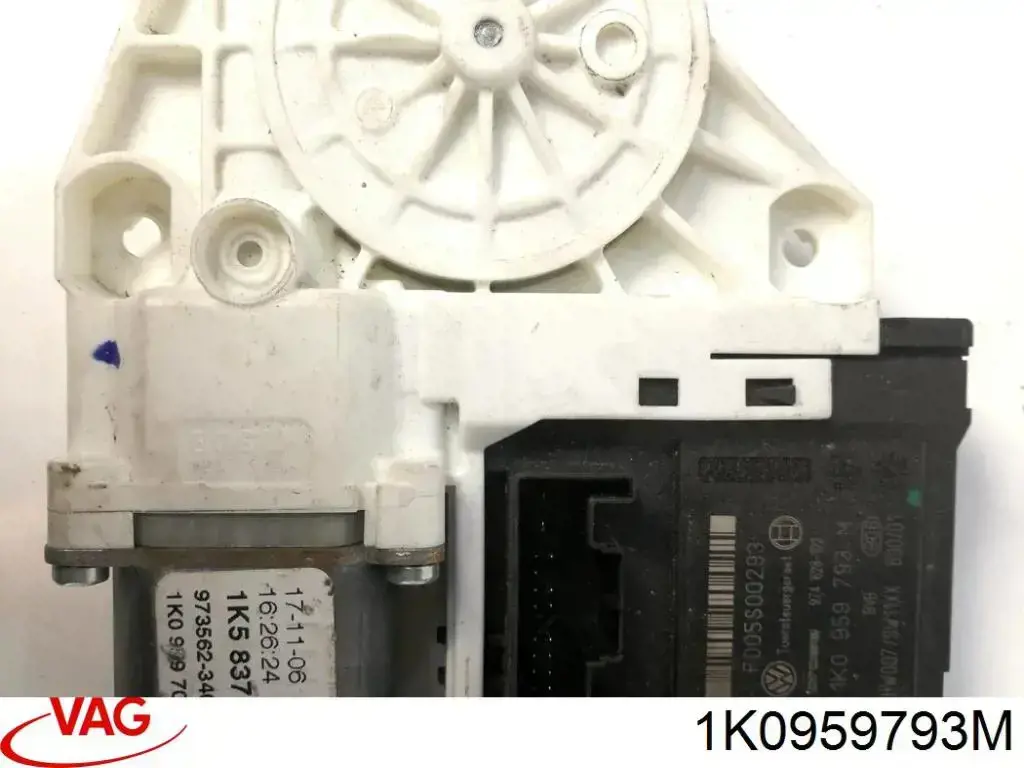 Купити 1K0959793M VAG Двигун склопідіймача двері передньої, лівої