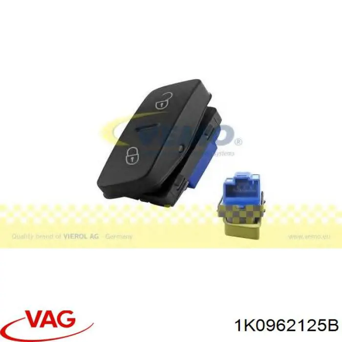 Прилади управління блокуванням замків VAG 1K0962125B ціна, від 5.54 USD