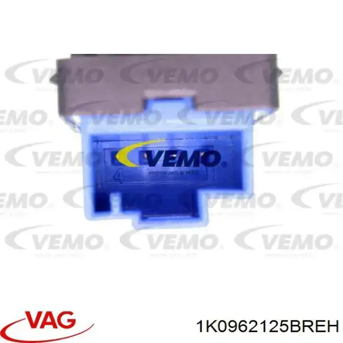 Купити 1K0962125BREH VAG Кнопка блокування дверей