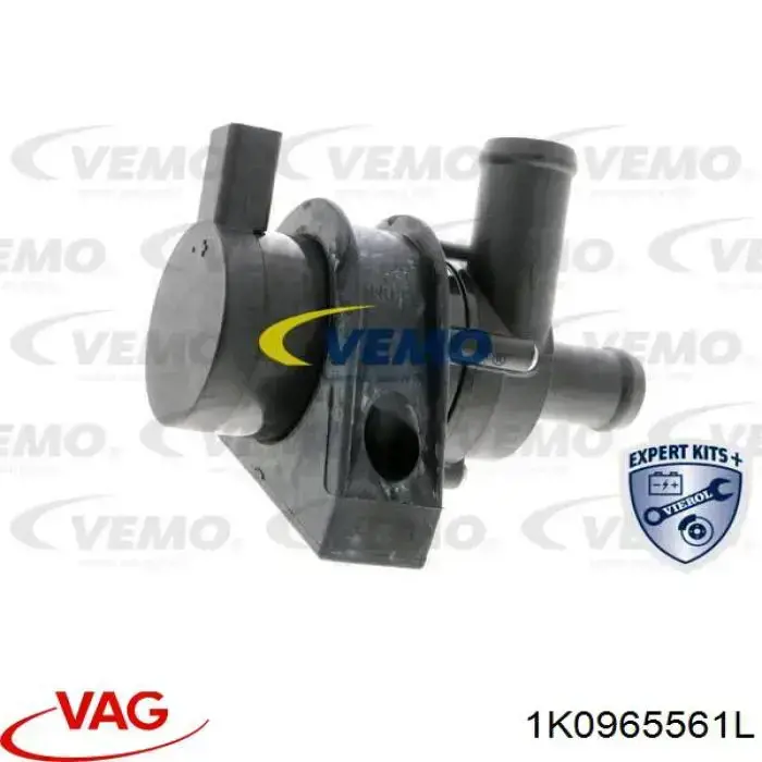 Водяний насос охолодження електричний додатковий VAG 1K0965561L ціна, від 31.43 USD