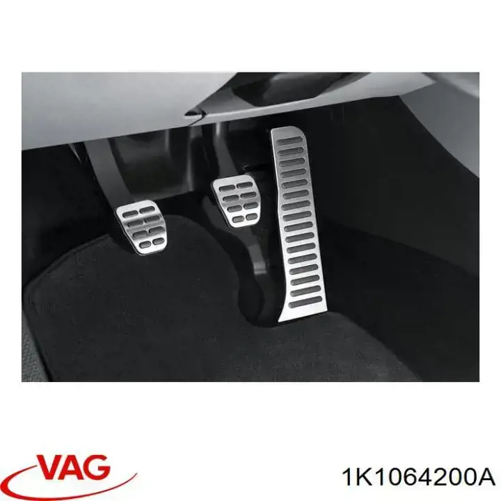 1K1064200A VAG накладка педалей, комплект