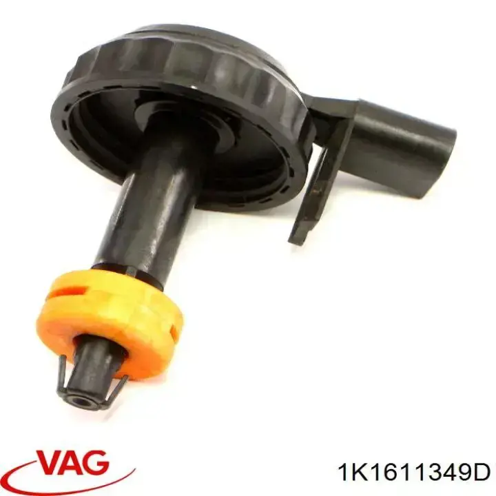 Кришка бачка головного гальмівного циліндру VAG 1K1611349B ціна, від 8.70 USD