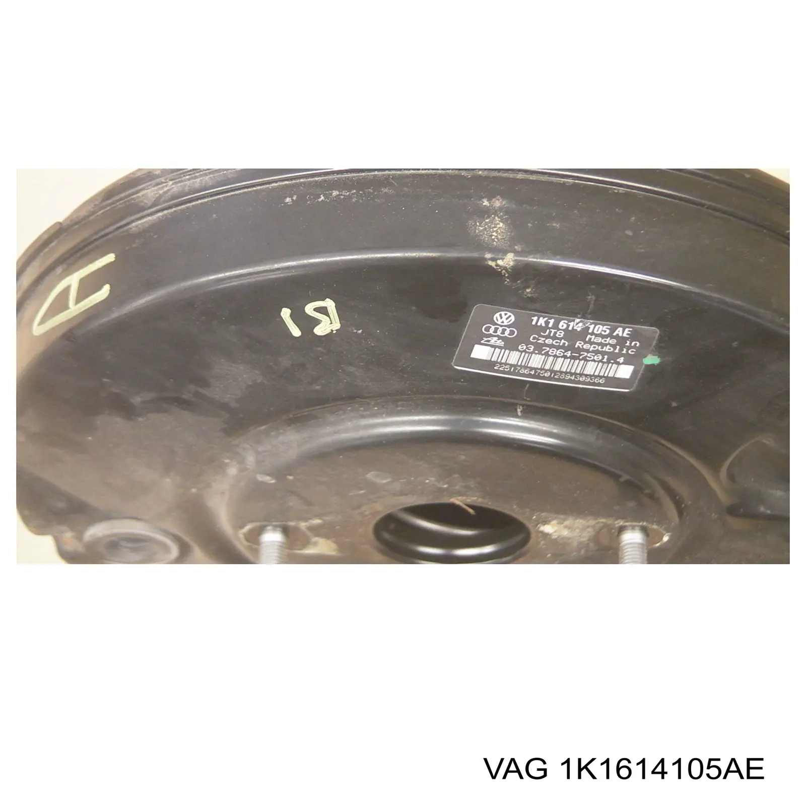 Циліндр головний гальма (Гідротормоз) VAG 1K1614105AE ціна, від 30.40 USD