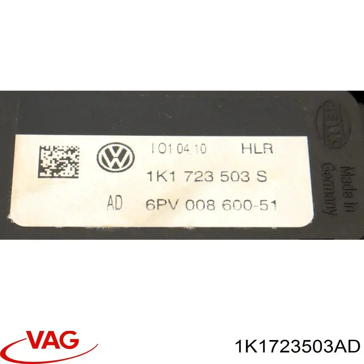1K1723503AN VAG Педаль газу (акселератора)