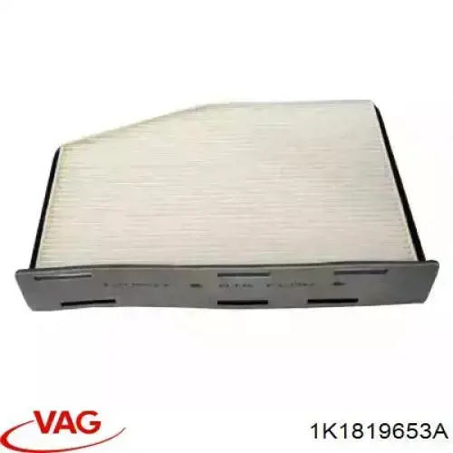 Фільтр повітряний обігрівача VAG 1K1819653A ціна, від 9.97 USD