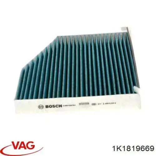 1K1819669 VAG Внутрішньосалонний фільтр