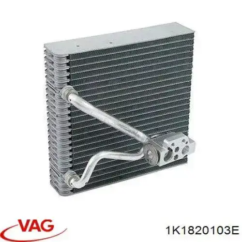 1K1820103E VAG радіатор кондиціонера салонний, випарник