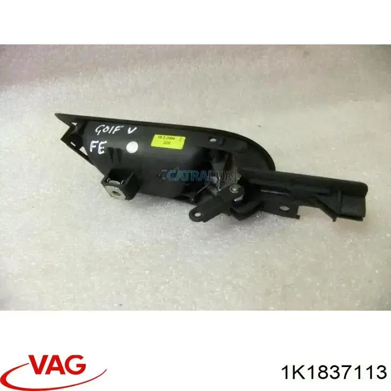Ручка передньої двері внутрішня ліва VAG 1K1837113 ціна, від 4.74 USD