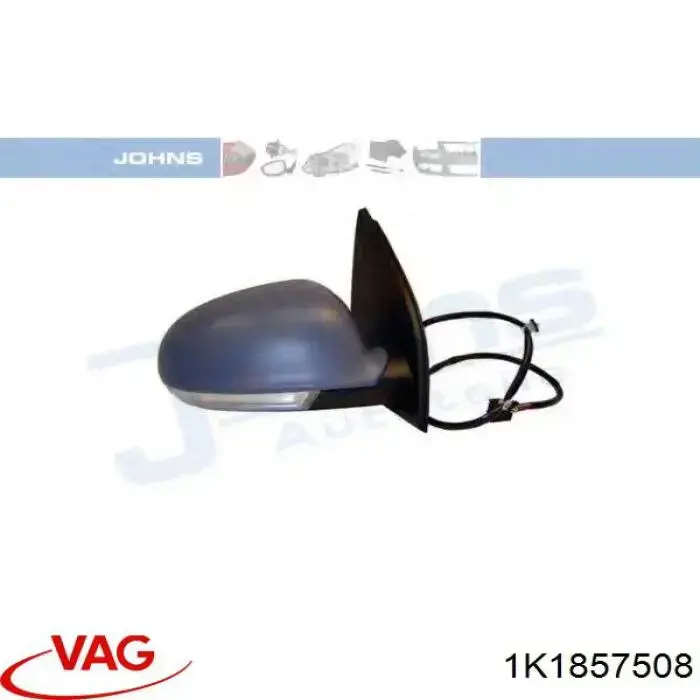 Праве бічне дзеркало VAG 1K1857508 ціна, від 64.66 USD