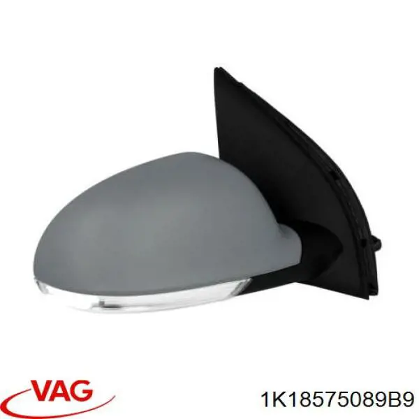 Праве бічне дзеркало VAG 1K18575089B9 ціна, від 62.57 USD