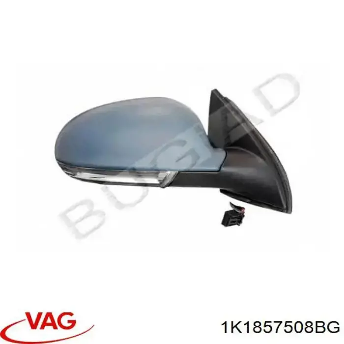 Праве бічне дзеркало VAG 1K1857508BG ціна, від 63.91 USD